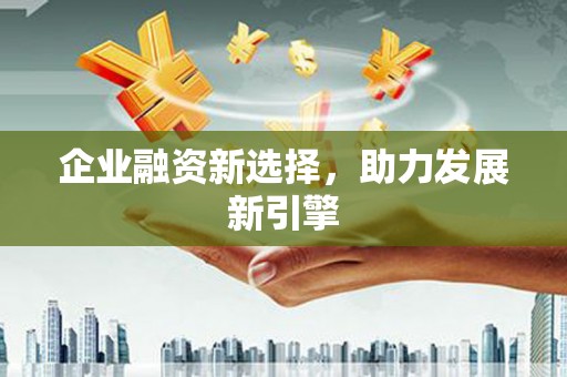 万全企业融资新选择，助力发展新引擎