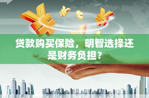 阿巴嘎旗贷款购买保险，明智选择还是财务负担？