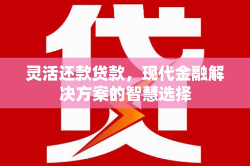 新都灵活还款贷款，现代金融解决方案的智慧选择