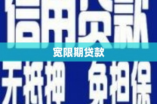 树林宽限期贷款