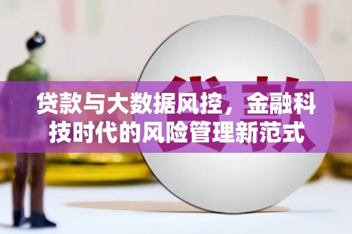 冈山贷款与大数据风控，金融科技时代的风险管理新范式