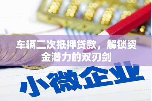 定海车辆二次抵押贷款，解锁资金潜力的双刃剑
