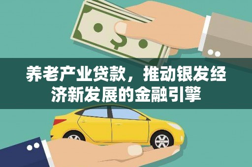 武功养老产业贷款，推动银发经济新发展的金融引擎