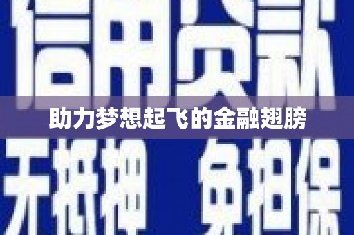 肇东助力梦想起飞的金融翅膀