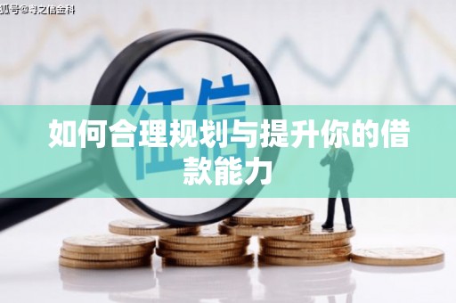 镇原如何合理规划与提升你的借款能力