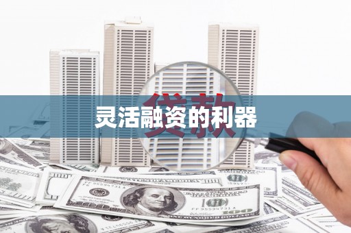 柳河灵活融资的利器